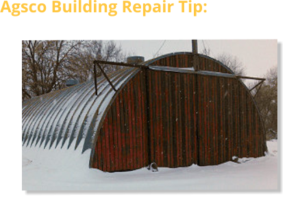 Agsco Building Repair Tip: